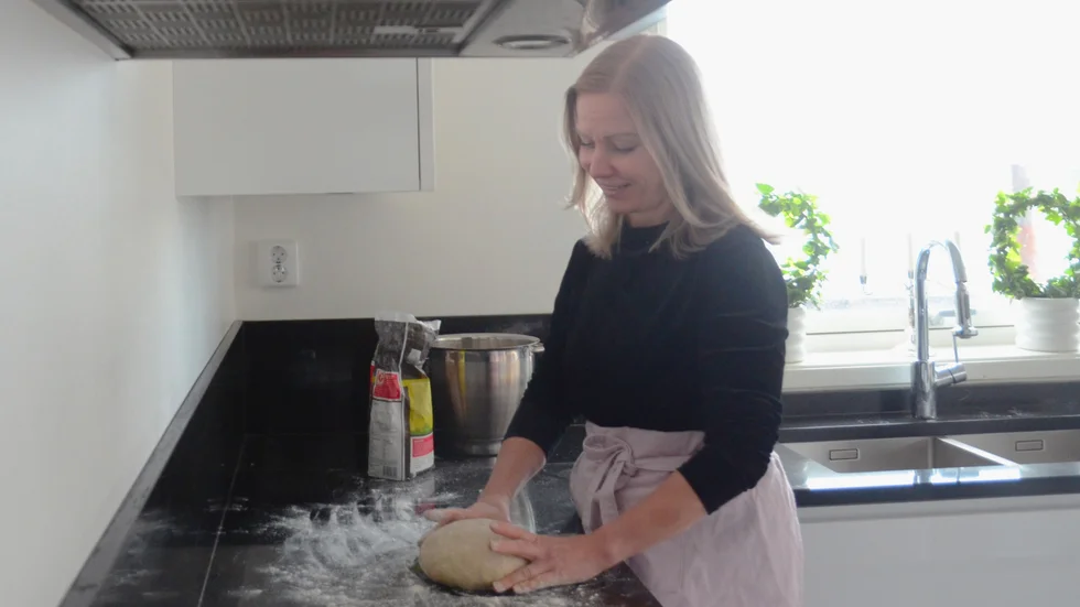 Linda Andersson berättar att sedan hon började med video på sina sociala medier blir det inte lika många uppdateringar.