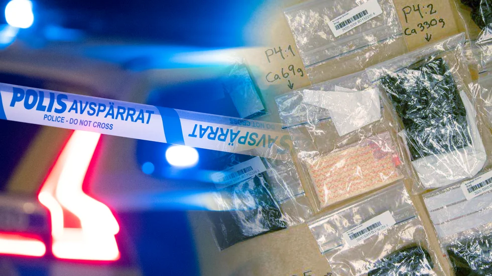 Polisens fokusgrupp har gjort flera uppmärksammade tillslag mot narkotikaförsäljningen i norra Kalmar län.
