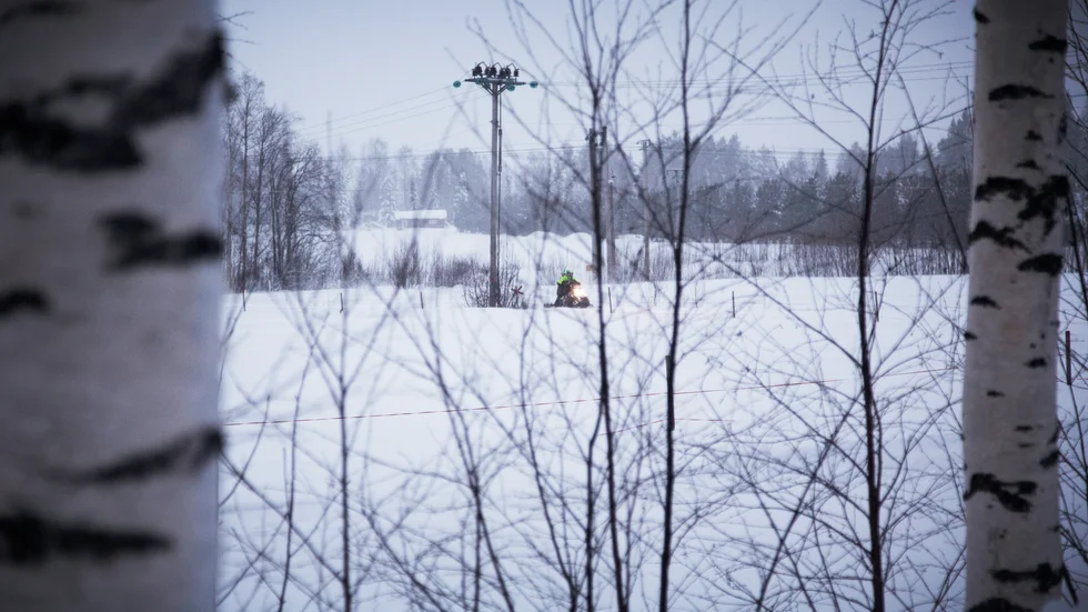 Larmet gäller en olycka i terrängen norr om Gällivare. Bilden är en arkivbild.