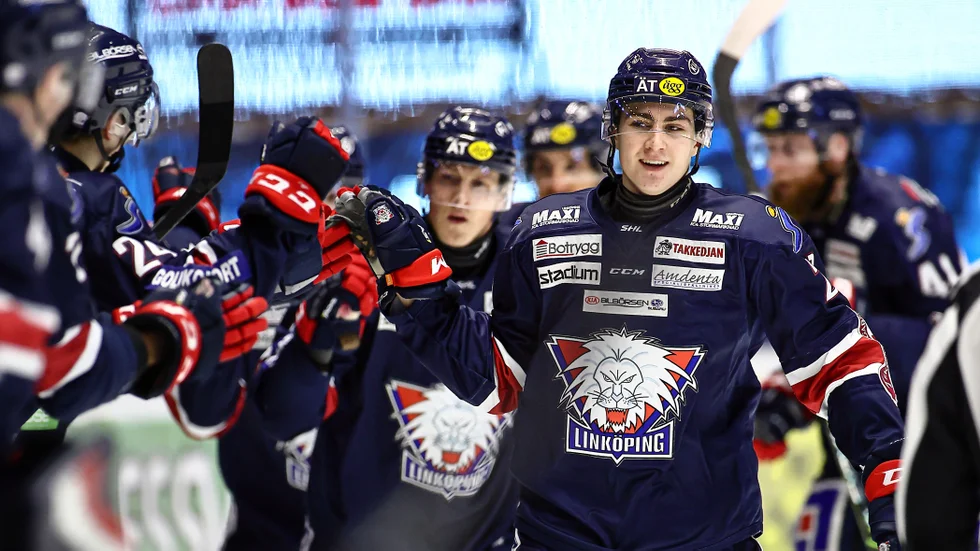 Daniel Ljungman gjorde 2-3-målet för LHC.