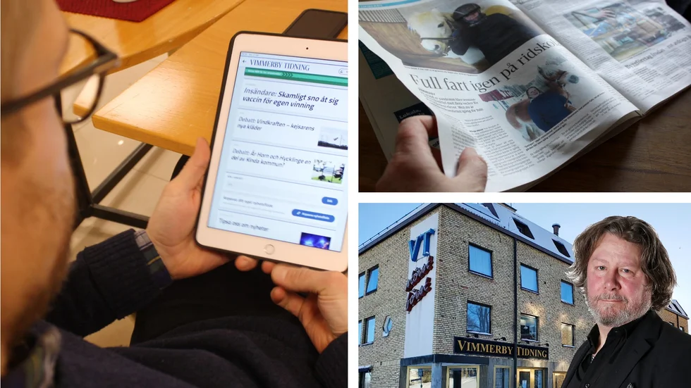 Insändarskribenten vill inte ta del av tidningens digitala utbud. Chefredaktör Daniel Söderqvist tycker att var och en ska göra som de vill. Men han vill ändå berätta vad som finns på sajten.