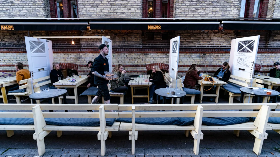 Många restauranger har drabbats under coronakrisen. Men bara en liten del av de pengar som går att få från Riksgälden har lånats ut. Arkivbild.