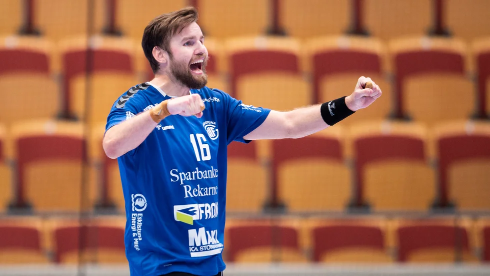 Daniel Freyr Andrésson kan vinna Månadens Spel i Handbollsligan.