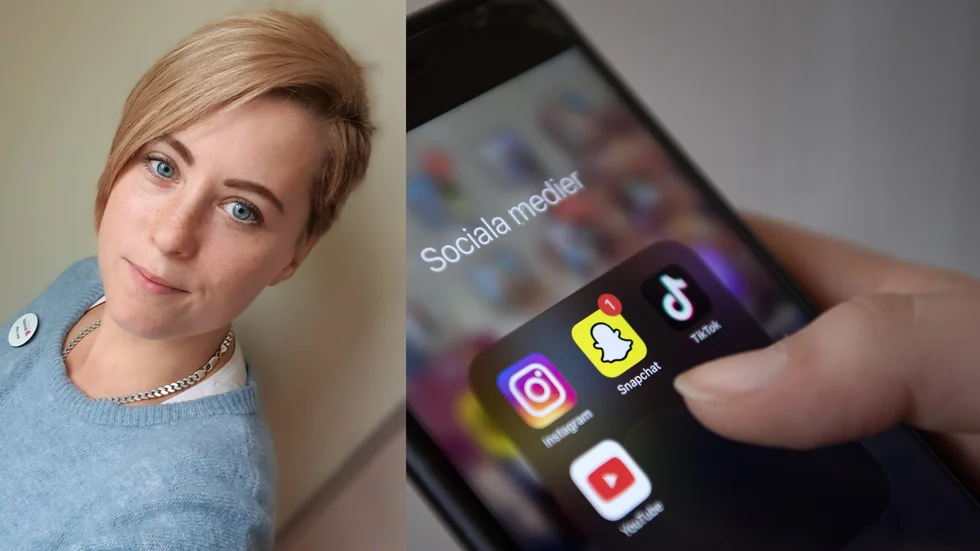 Anna Lundin, anställd på Montessoriskolan, var den som i tisdags morse upptäckte det konto som sprider sexrykten om ungdomar i Strängnäs kommun på sociala medier.