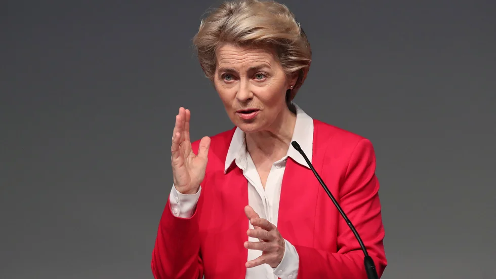 EU-kommissionens ordförande Ursula von der Leyen. Arkivfoto.
