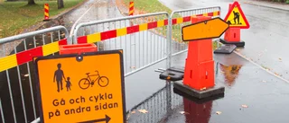 Nu byggs cykelbanorna i Nävertorp ihop