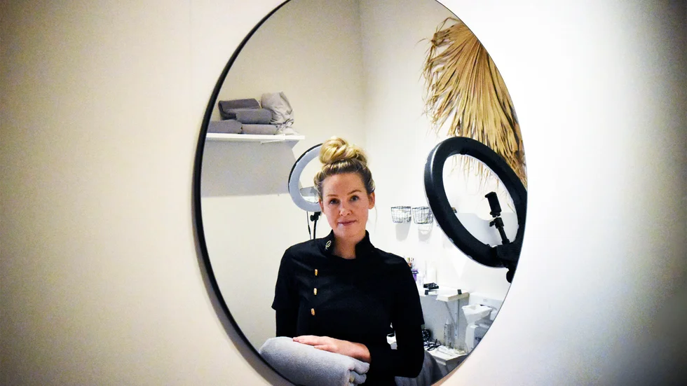 Marlene Dunder har flyttat in i matbutiken Asian Squares gamla lokaler på Trädgårdsgatan. 
