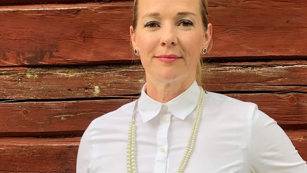 Diana Janse, ordförande Föreningen friskare vatten i Östhammars fjärdar.