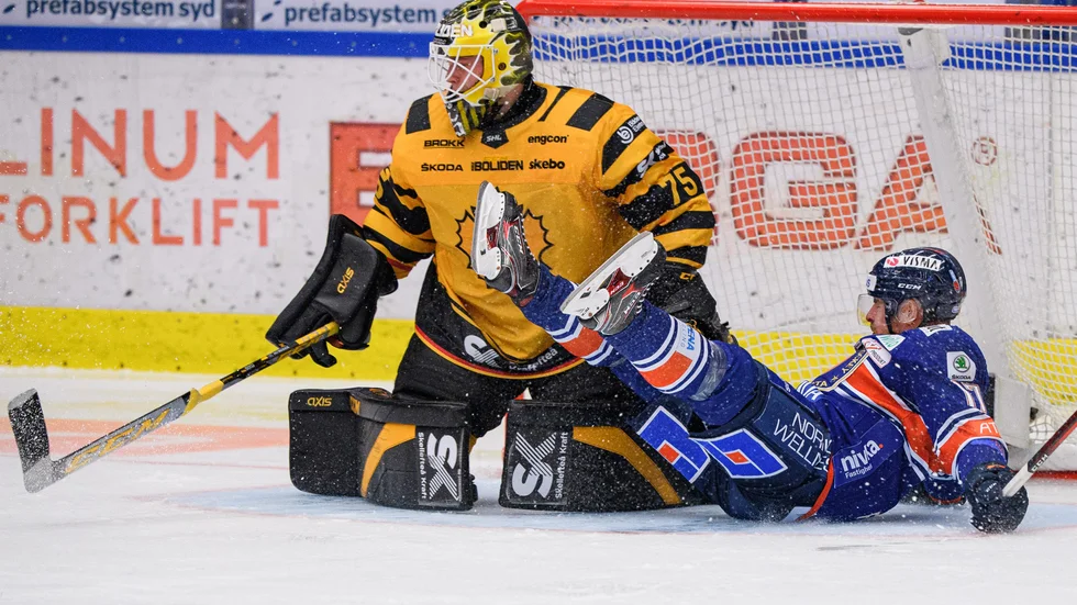 Arvid Söderblom blev stor hjälte i Skellefteås tunga seger borta mot Växjö.