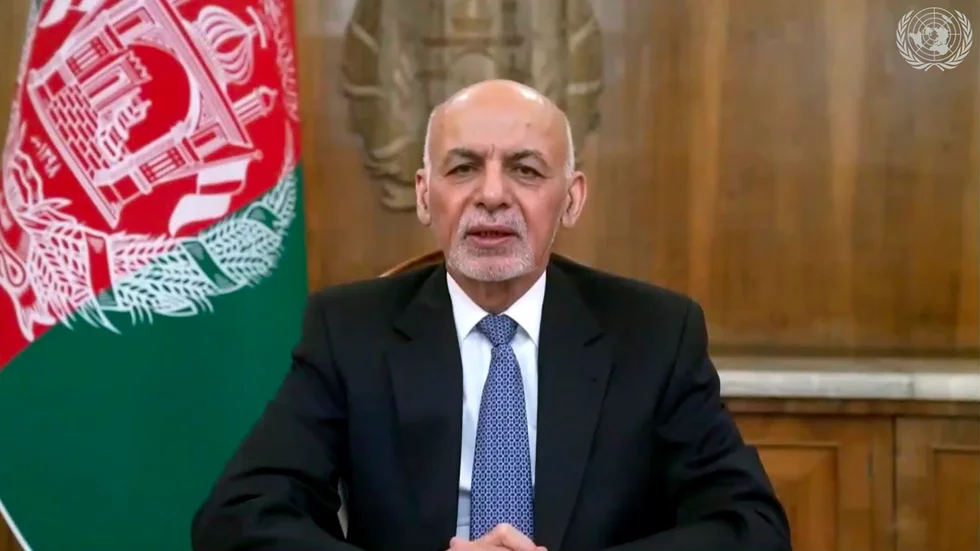Afghanistans president Ashraf Ghani. Arkivbild.