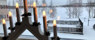 Så mycket snö kommer på julafton