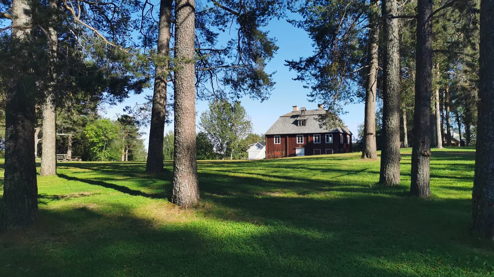 Gültzauudden är en populär samlingsplats för både bad, lek och picknick.