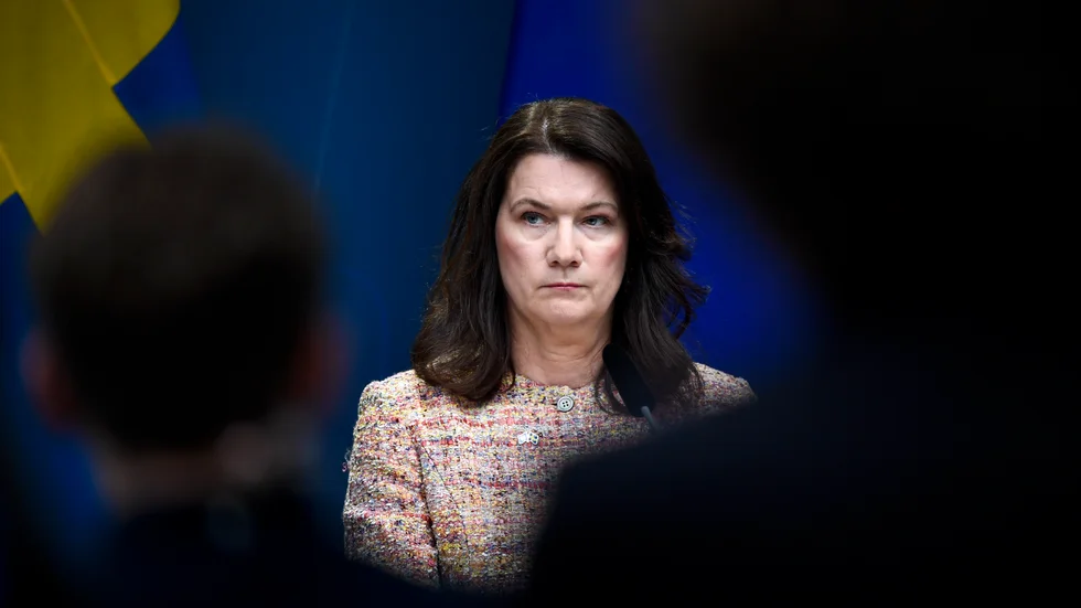 Den 1 januari 2021 tar Ann Linde (S) över som ordförande för OSSE. Arkivbild.