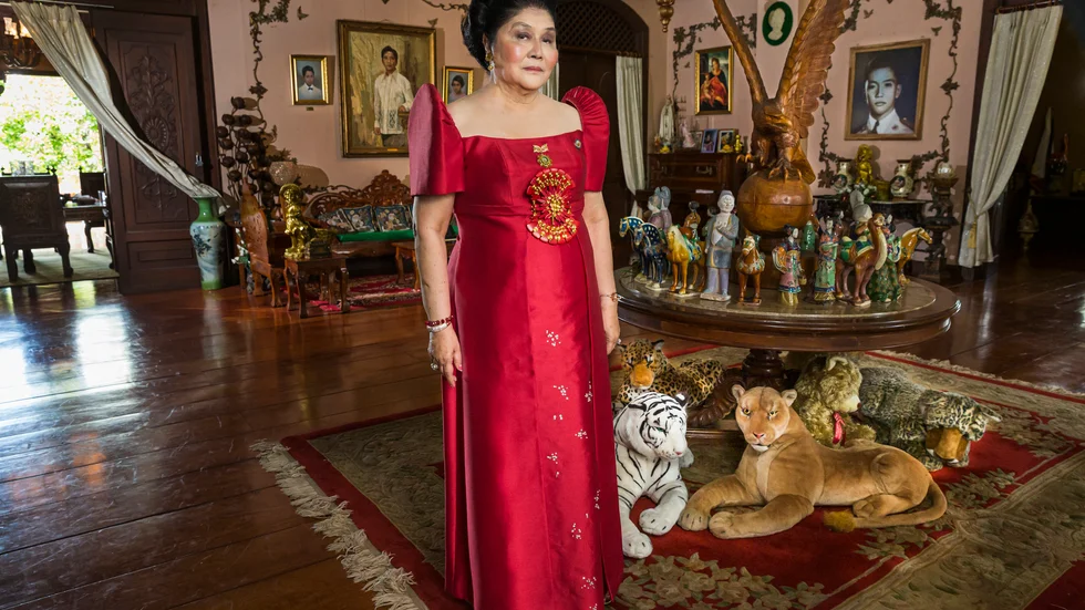 Dokumentären "The kingmaker" handlar om Imelda Marcos, tidigare hustru till den framlidne filippinske ledaren Ferdinand Marcos. Pressbild
