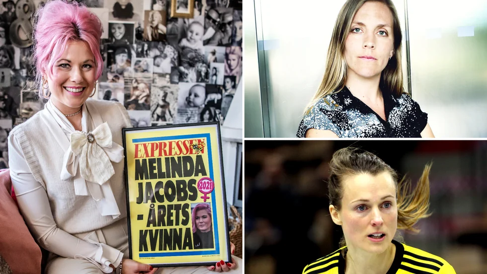  Melinda Jacobs, Anna Ardin och Anna Jakobsson.