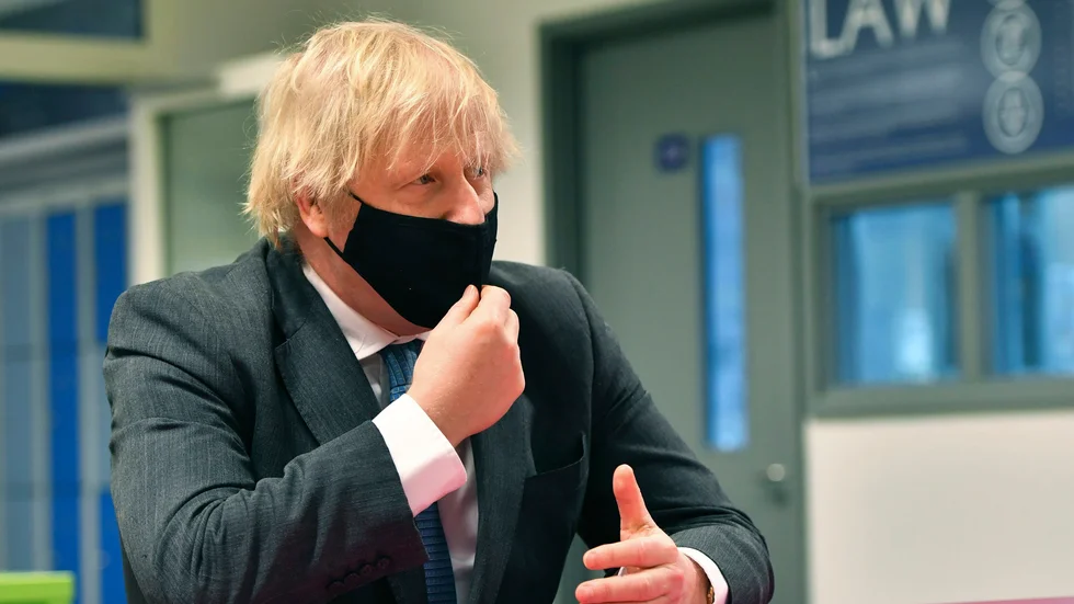 Storbritanniens premiärminister Boris Johnson. Arkivbild.