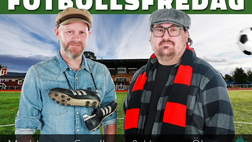 Herman Öberg och Jesper Sandberg ger er fotbollsälskare allt ni behöver veta om norrbottnisk fotboll. Det första avsnittet av podcasten Fotbollsfredag kommer publiceras på fredag morgon på våra sajter samt där poddar finns.
