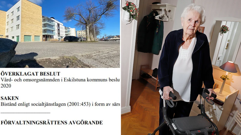 Förvaltningsrätten, förutom en nämndeman, delar kommunens uppfattning om att Maj-Lis Strandtofts behov kan tillgodosesi hemmet. Själv vill hon till Åbacken.