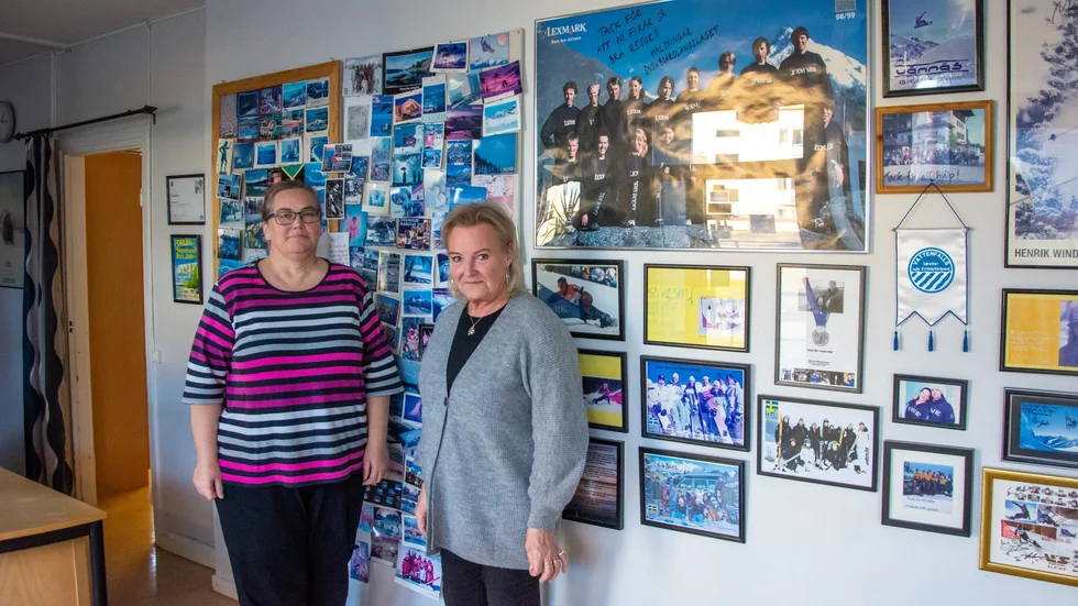 Maria Nordlund och Britt-marie Söderberg på SN Resor i Jokkmokk berättar den svåra tiden till följd av pandemin.