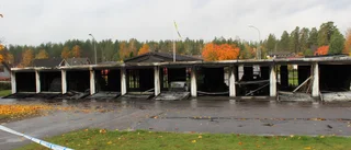 Snart ska brandhärjad garagelänga undersökas