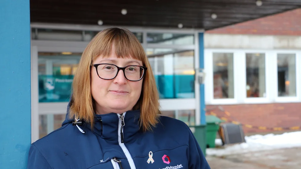 Sofia Liberg, ordförande för Lärarförbundet i Piteå, välkomnar möjligheten till snabbtester av skolpersonal. (Arkivbild)