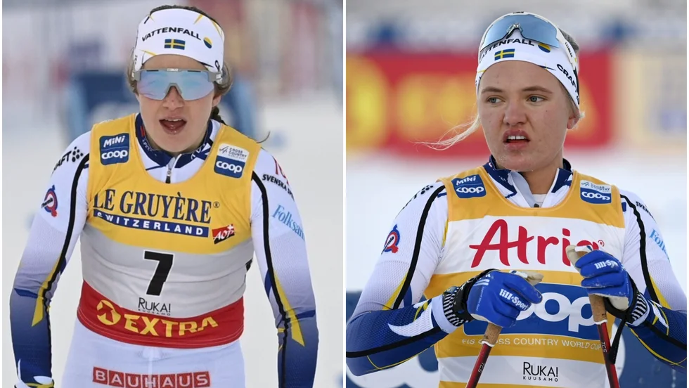 Ebba Andersson och Linn Svahn.