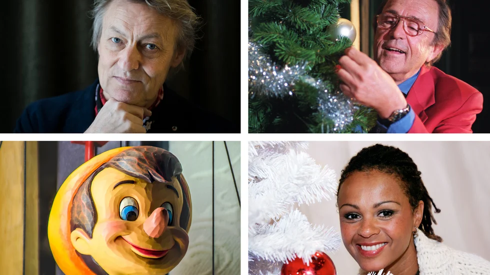 Lars Lerin, Arne Weise, Pinocchio och Blossom Tainton, alla har de något med julen att göra.