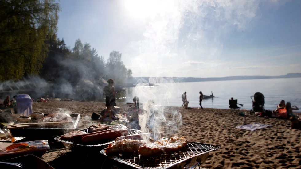 Räddningstjänsten häver nu det eldningsförbud som de införde 22 juni. Bilden är tagen vid ett annat tillfälle och har ingenting med texten att göra.