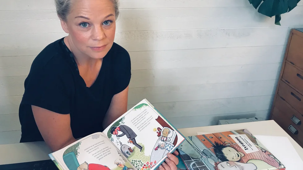 Stipendiet ger en bra möjlighet att få göra en egen barnbok, berättar Bettina Johansson, 45 år, barnboksillustratör i Ödeshög.
