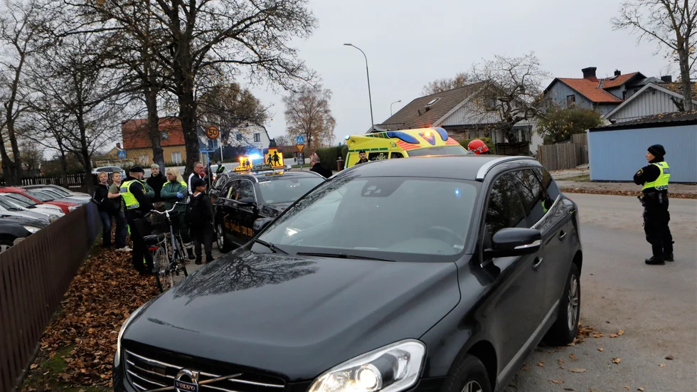 På torsdagen krockade två bilar i korsningen Kolonigatan/Stenkumlaväg i Visby.