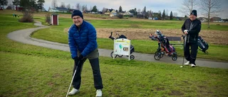 Snöovädret hotar – då fick golfen ett uppsving