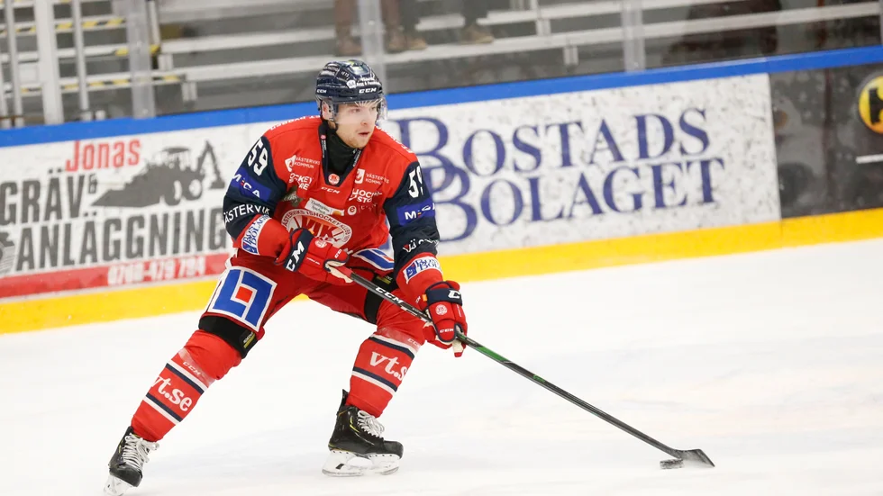 Marcus Davidsson har gjort sitt första mål i VIK-tröjan.