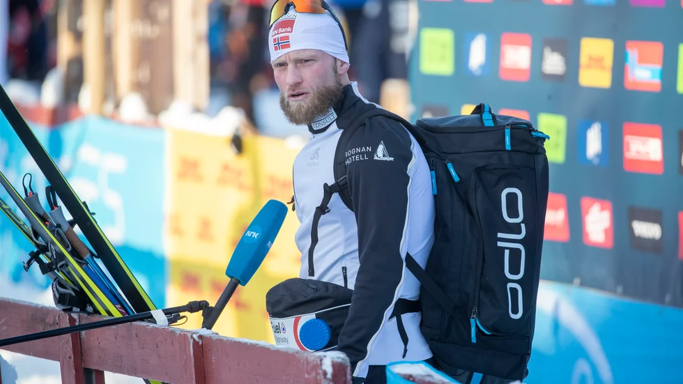 Martin Johnsrud Sundby tvingades bryta söndagens lopp.