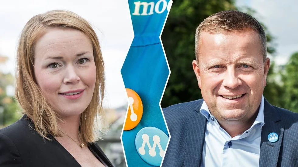 Montage. Det finns delade åsikter om vem som ska leda Moderaterna i Uppsala framöver.