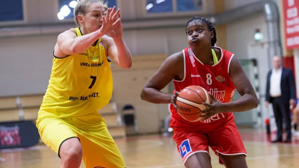 Nyckelspelare. Uppsala Baskets nya amerikanska Jalen O´Bannon en nyckelroll i spelet under korgarna.