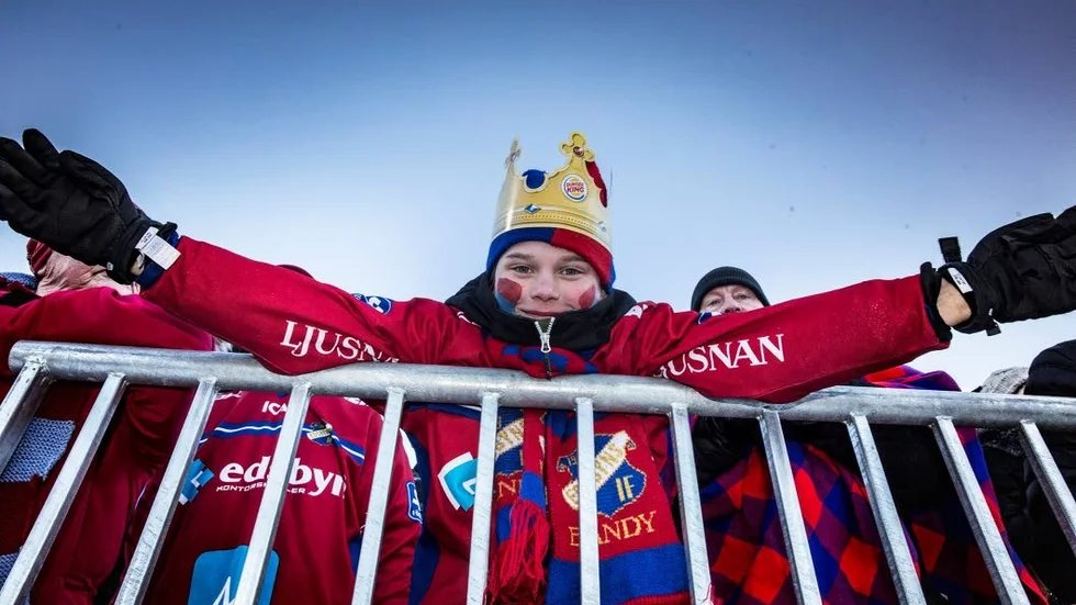 Kungar. Benjamin Rosso från Edsbyn fick se sitt lag segra på lördagen.