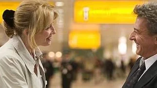 Emma Thompson och Dustin Hoffman i romantiska dramat "Last chance Harvey".