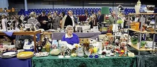 Välbesökt bland glas och keramik