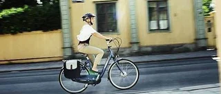 Elcykeln klarar uppförsbacken