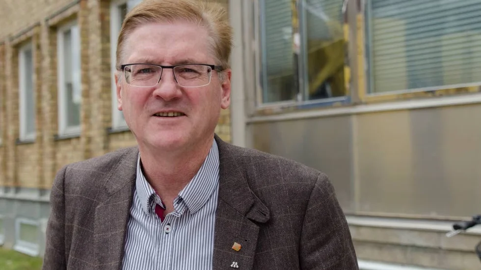 Lars Alriksson (M) säger att partiet också driver frågan om tiggeriförbud nationellt.