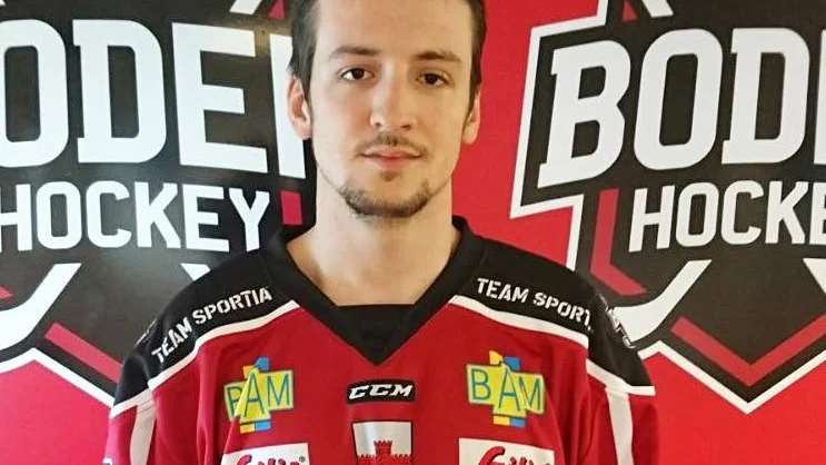Samuel Ivanic, här i Bodens tröja, har skrivit på för Kiruna IF.