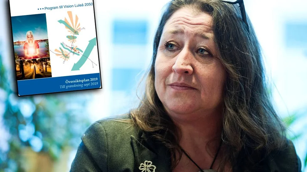Centerpartiets gruppledare Carola Lidén är en av kritikerna mot den nya översiktsplanen i Vision 2050.
