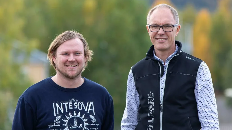 Tobias Larsson och Mats Pettersson.