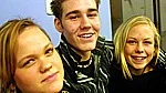 Madelene Bergman, David Lundquist och Matilda Birath går i nian i Tunabergsskolan.