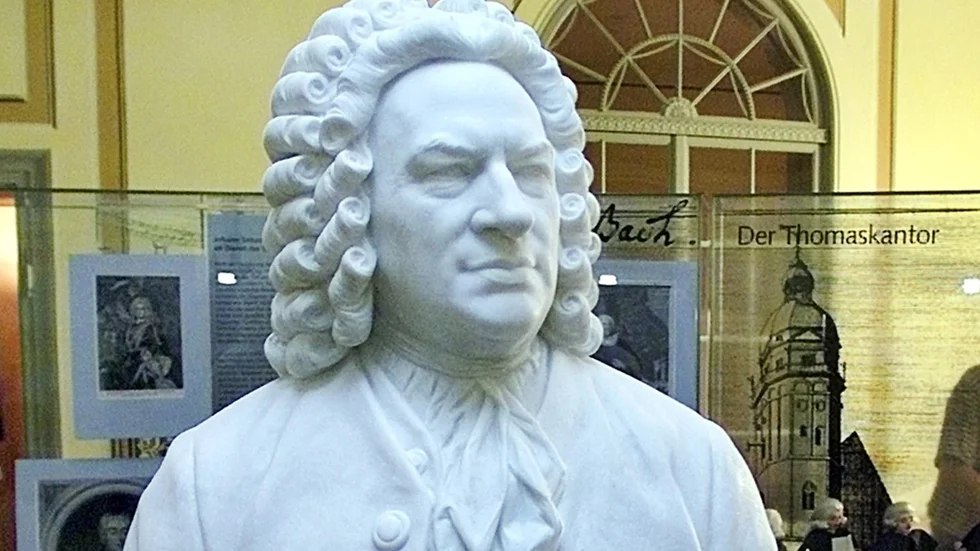 Johann Sebastian Bach firas varje år den 21 mars med Early Music Festival. Arkivbild.