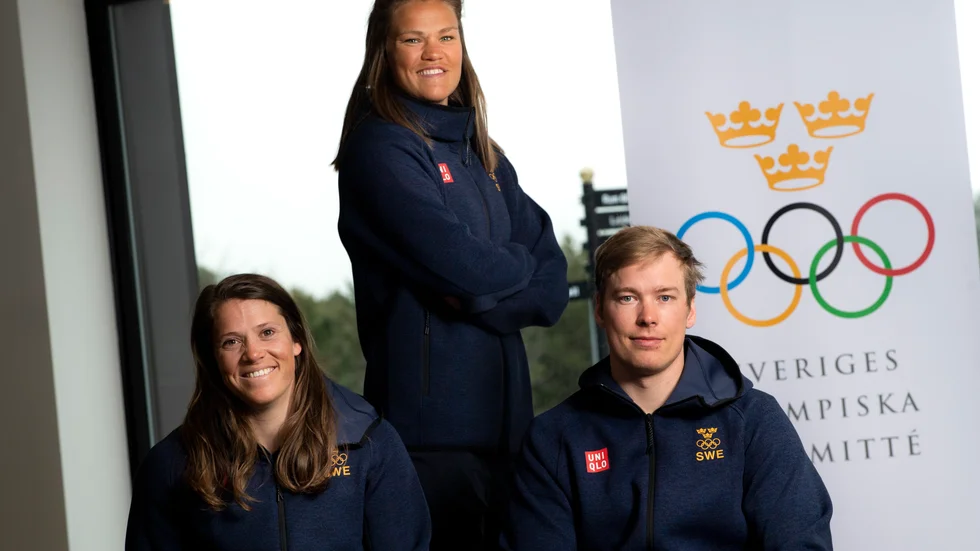 Sara Hector, Anna Swenn-Larsson och Kristoffer Jakobsen blir Sveriges representanter i de alpina världscupfinalerna i Frankrike. Arkivbild.