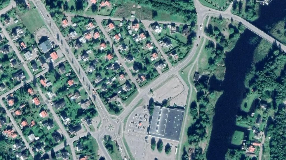 Området kring Allévägen 11