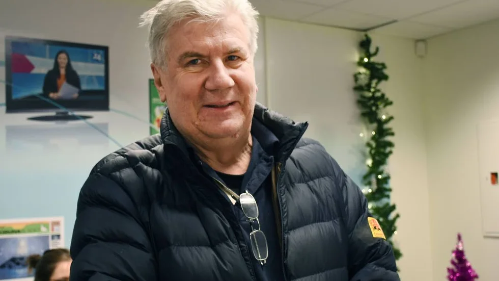 Lars "Larre" Niemi var elev på Centralskolan innan den revs. "Det var en fin skola, det var som ett slott", säger han.