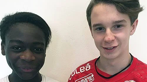Emmanuel Swedi och Jonathan Hjälte från Boden BK:s U17-lag har blivit uttagna till ett landslagsläger för pojkar födda -03.