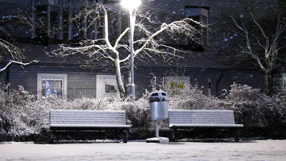 Räkna med fortsatt snöigt väder i veckan.